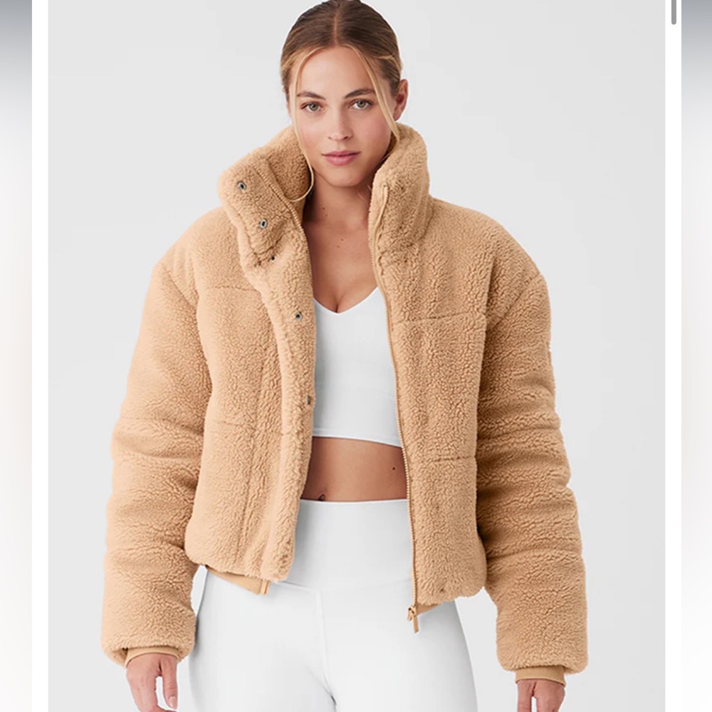 Alo sherpa snow angel puffer